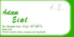 adam eipl business card